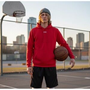 Under Armour UA Men's Hustle Fleece Hoodie Sweatshirt Hoody L, SHIPS TODAY 🎁